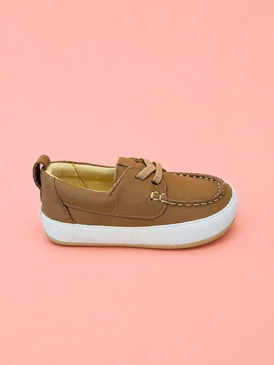 Mocassim Infantil Luquinha em Couro – Cappuccino - Imagem 3