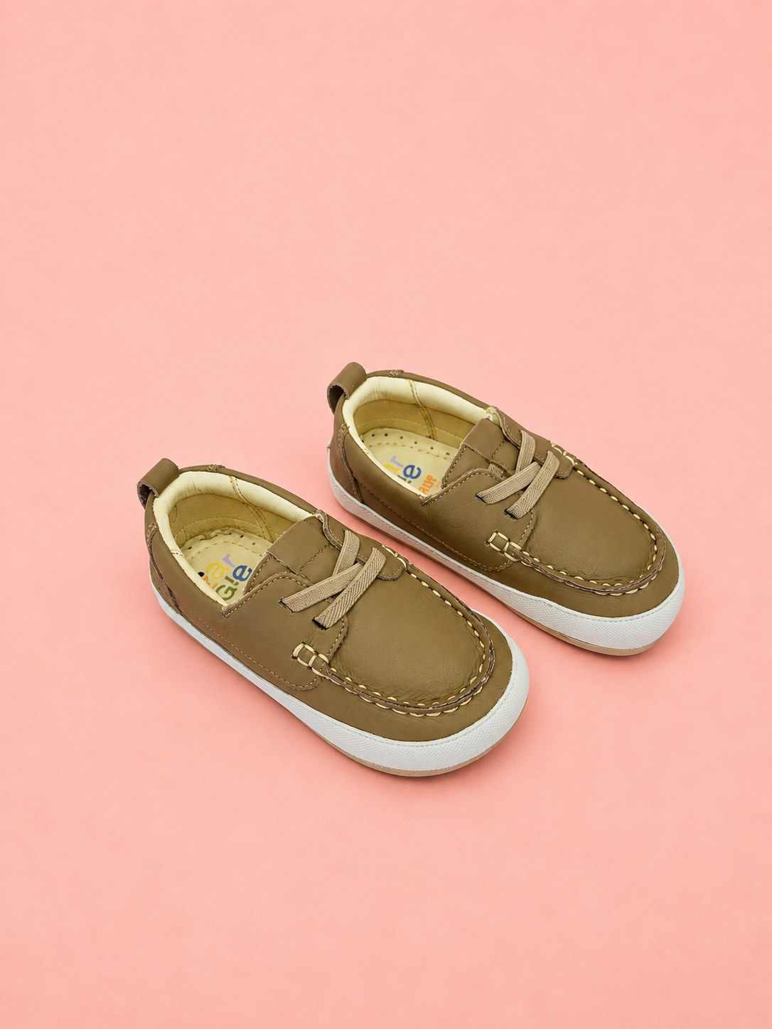 Mocassim Infantil Luquinha em Couro – Cappuccino - Imagem 2