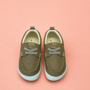 Mocassim Infantil Luquinha em Couro – Cappuccino