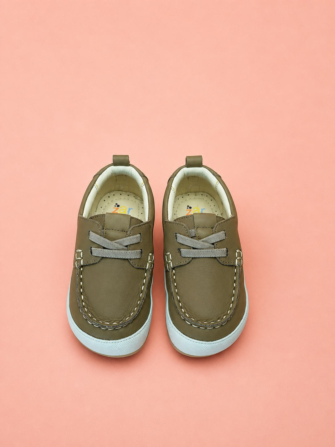 Mocassim Infantil Luquinha em Couro – Cappuccino