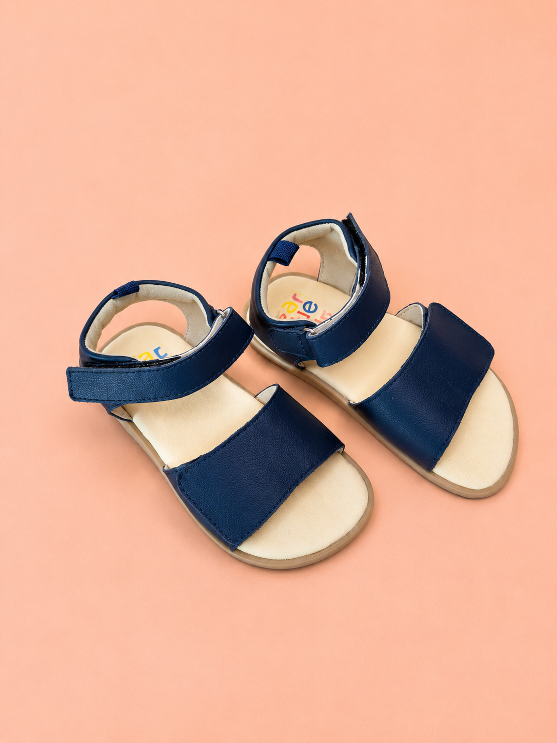 Sandália Infantil Luan em Couro – Azul Marinho - Imagem 4