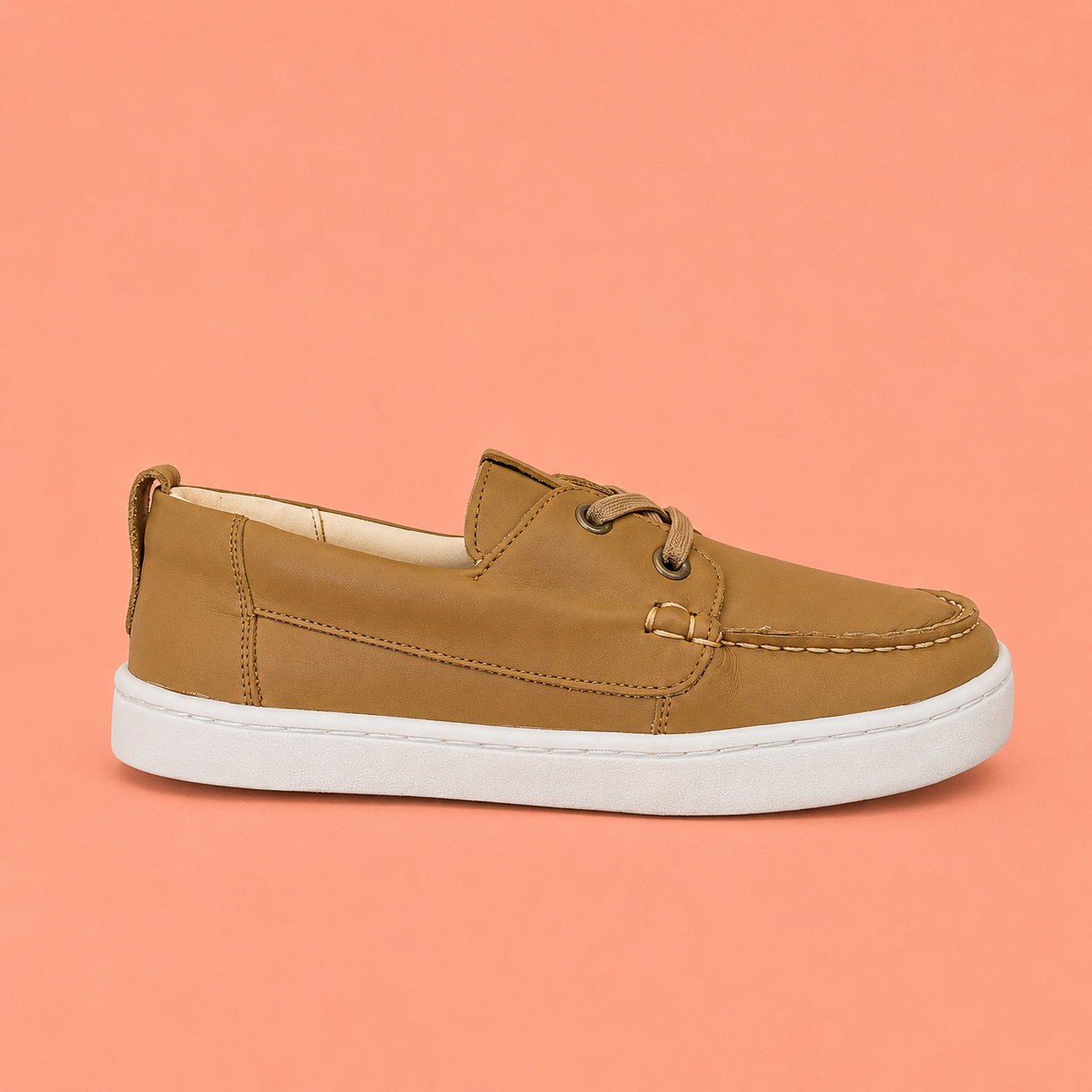Mocassim Infantil Luca em Couro – Cappuccino - Imagem 2